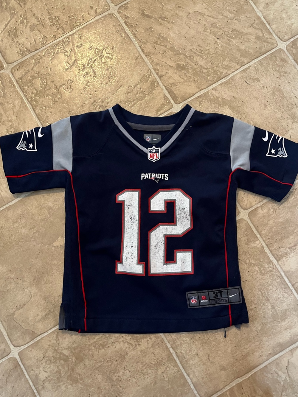 NFL Patriots Tom Brady Toddler Jersey